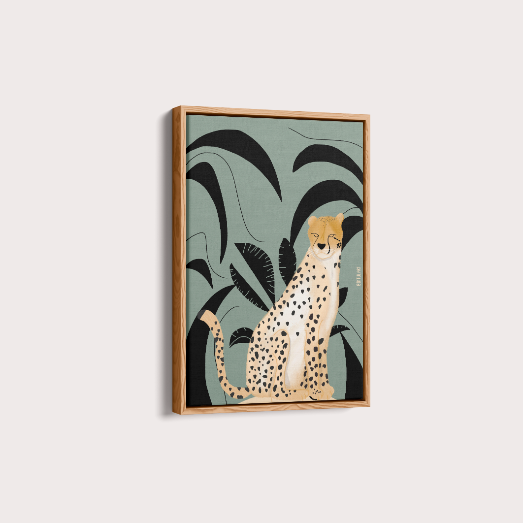 Cheetah por Intui.Art