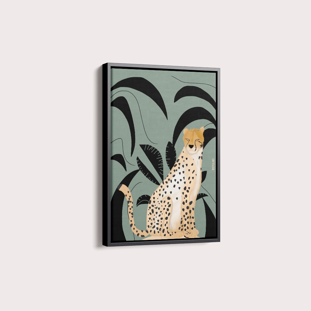 Cheetah por Intui.Art