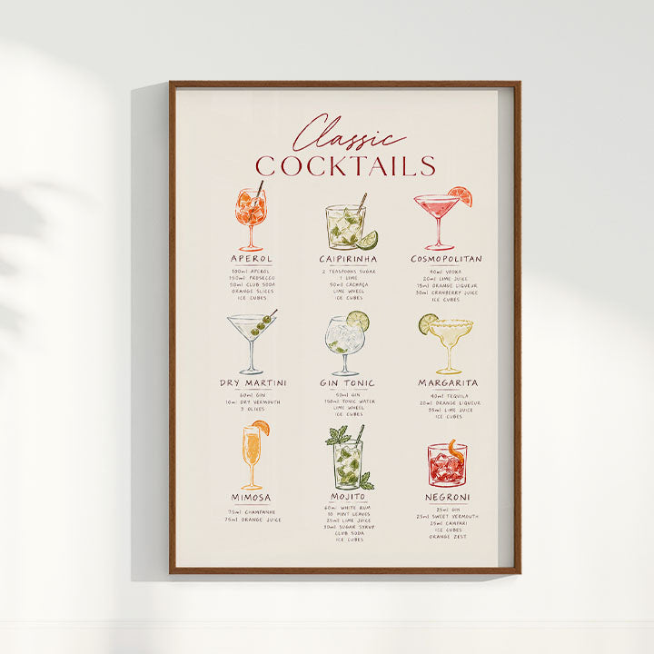 Quadro Classic Cocktails II