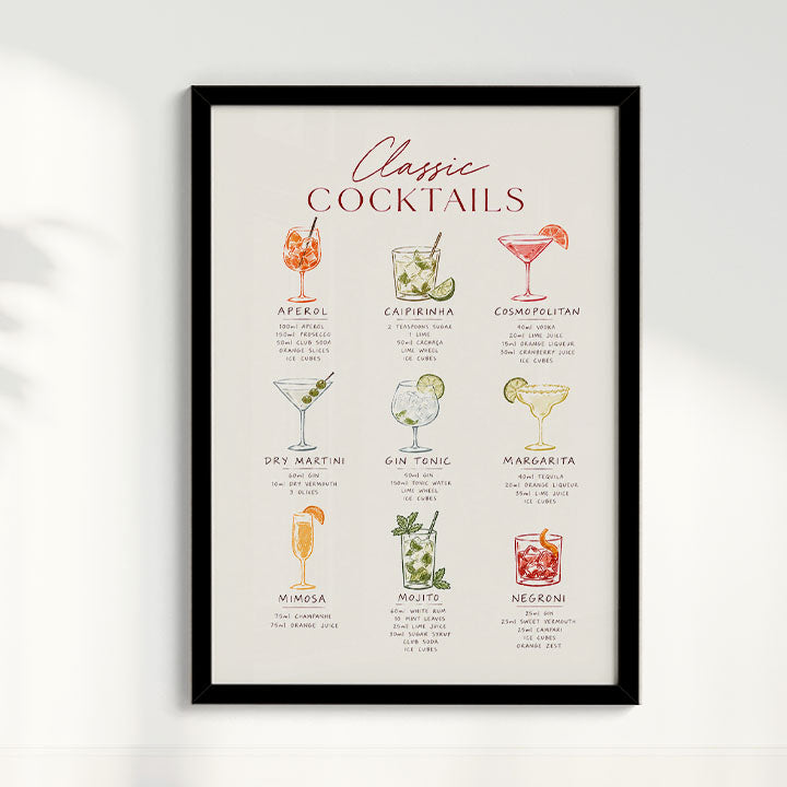 Quadro Classic Cocktails II