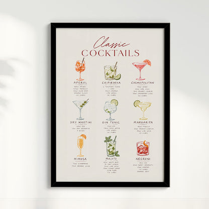 Quadro Classic Cocktails II
