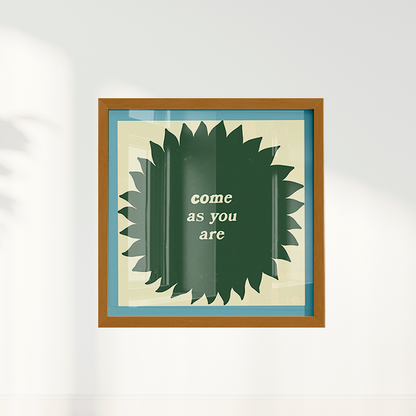 Quadro come as you are I por Heloisa Camargo