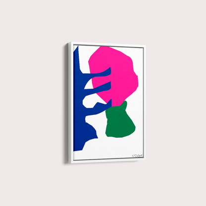 Quadro Um coração sendo engolido  por Lydianne Carney