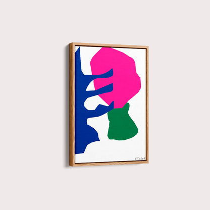 Quadro Um coração sendo engolido  por Lydianne Carney