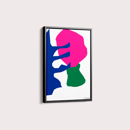 Quadro Um coração sendo engolido  por Lydianne Carney