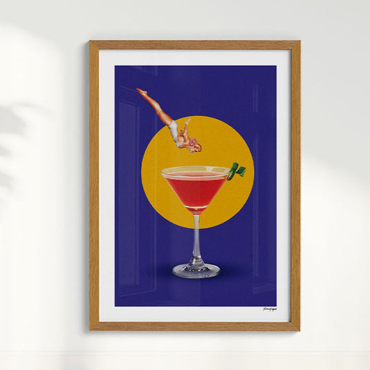 Quadro Pin-up Cosmopolitan por Adoro Cores