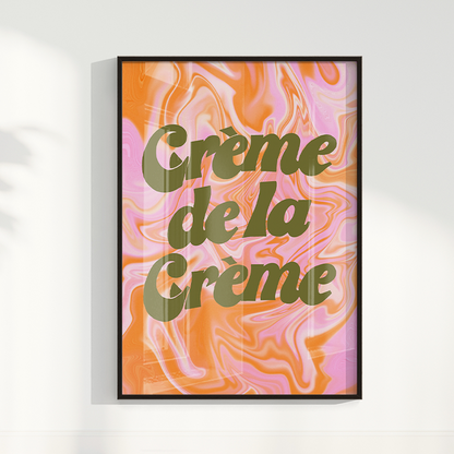 Quadro Crème de la Crème por Heloisa Camargo