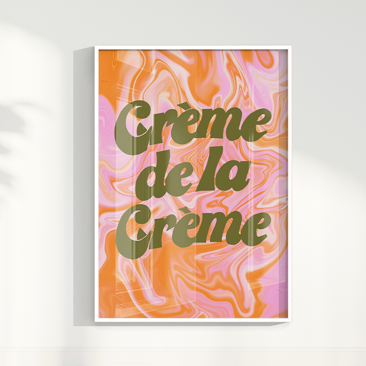 Quadro Crème de la Crème por Heloisa Camargo