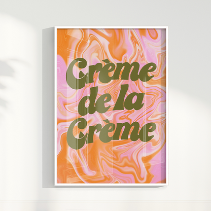 Quadro Crème de la Crème por Heloisa Camargo