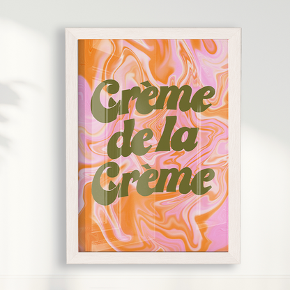 Quadro Crème de la Crème por Heloisa Camargo