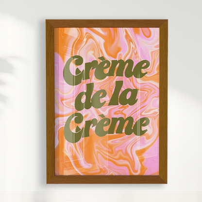 Quadro Crème de la Crème por Heloisa Camargo