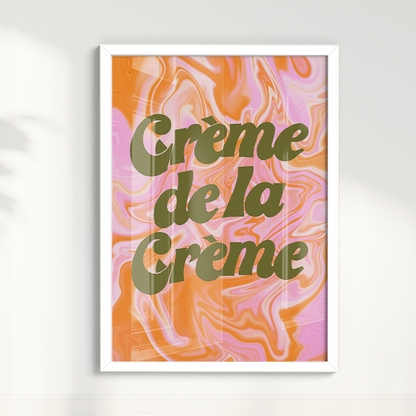 Quadro Crème de la Crème por Heloisa Camargo