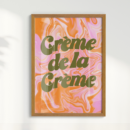 Quadro Crème de la Crème por Heloisa Camargo