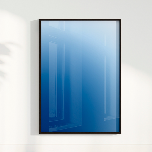 Quadro Degradê azul por Nicole Romão