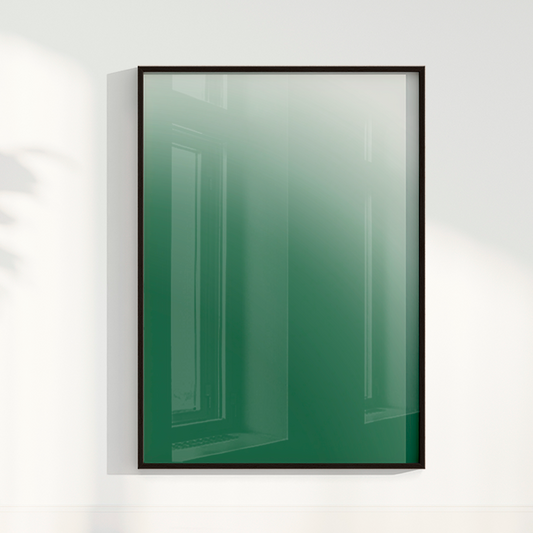 Quadro Degradê verde por Nicole Romão