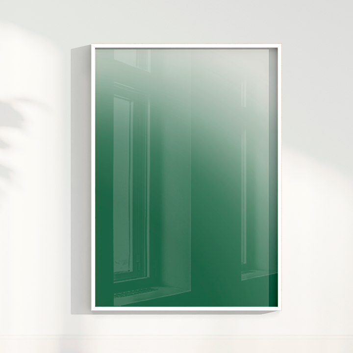 Quadro Degradê verde por Nicole Romão