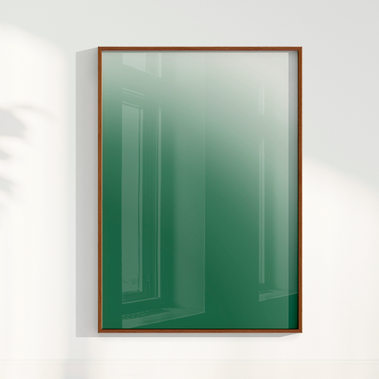 Quadro Degradê verde por Nicole Romão