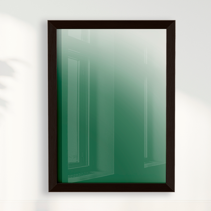 Quadro Degradê verde por Nicole Romão