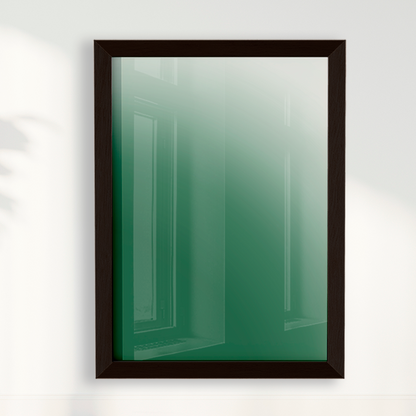 Quadro Degradê verde por Nicole Romão