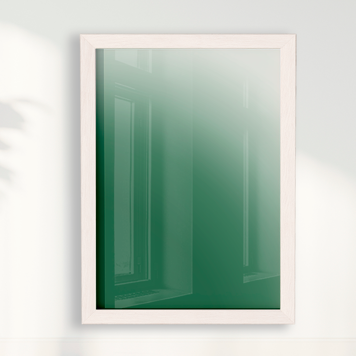 Quadro Degradê verde por Nicole Romão