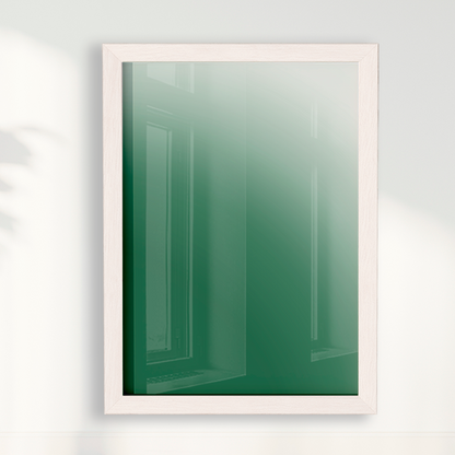 Quadro Degradê verde por Nicole Romão