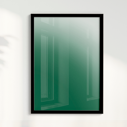 Quadro Degradê verde por Nicole Romão