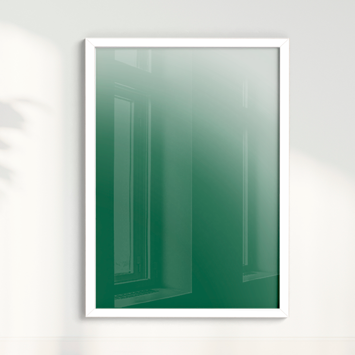 Quadro Degradê verde por Nicole Romão