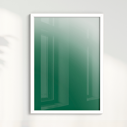 Quadro Degradê verde por Nicole Romão