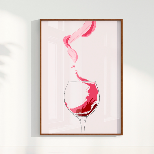 Quadro Vinho 1 por João de Rossi