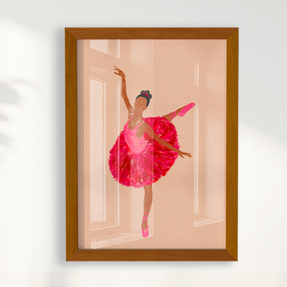 Quadro Doce Bailarina por Mário Soares