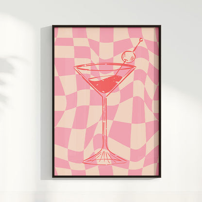 Quadro Dry Martini pink
