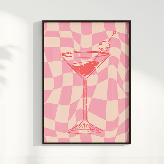 Quadro Dry Martini pink
