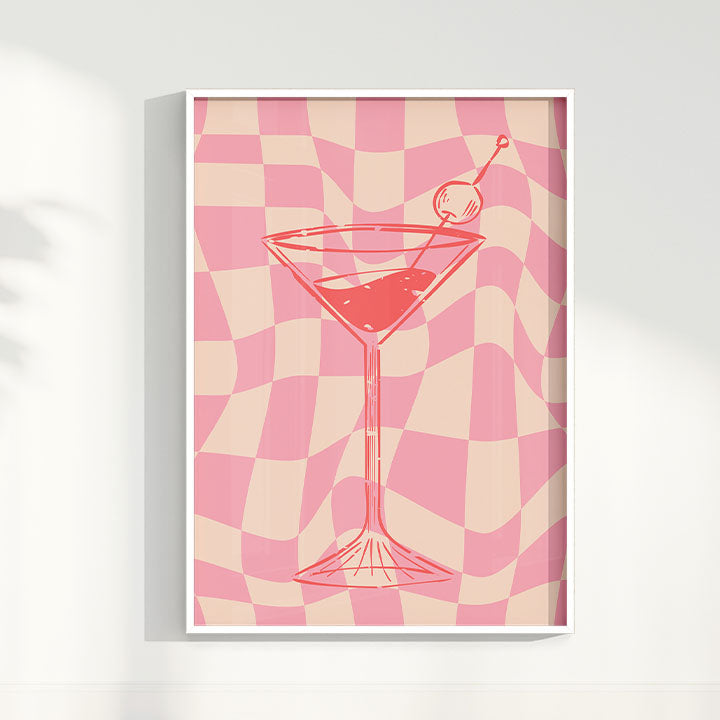 Quadro Dry Martini pink