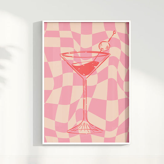 Quadro Dry Martini pink