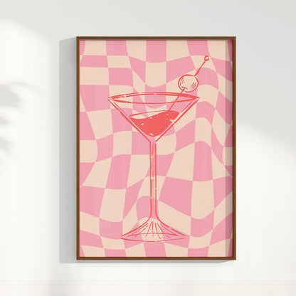 Quadro Dry Martini pink