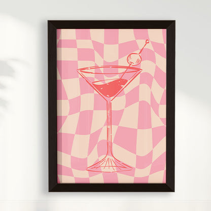 Quadro Dry Martini pink