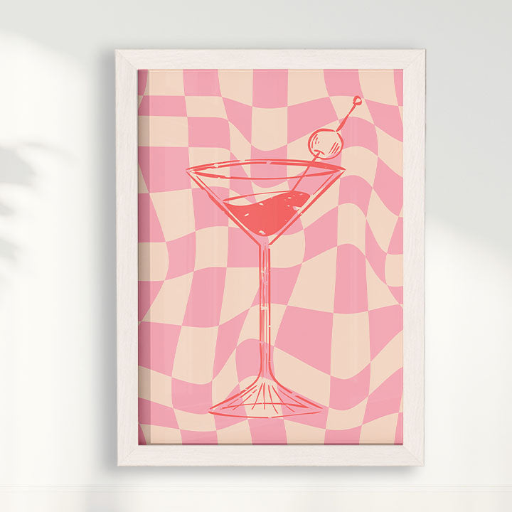 Quadro Dry Martini pink