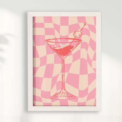 Quadro Dry Martini pink