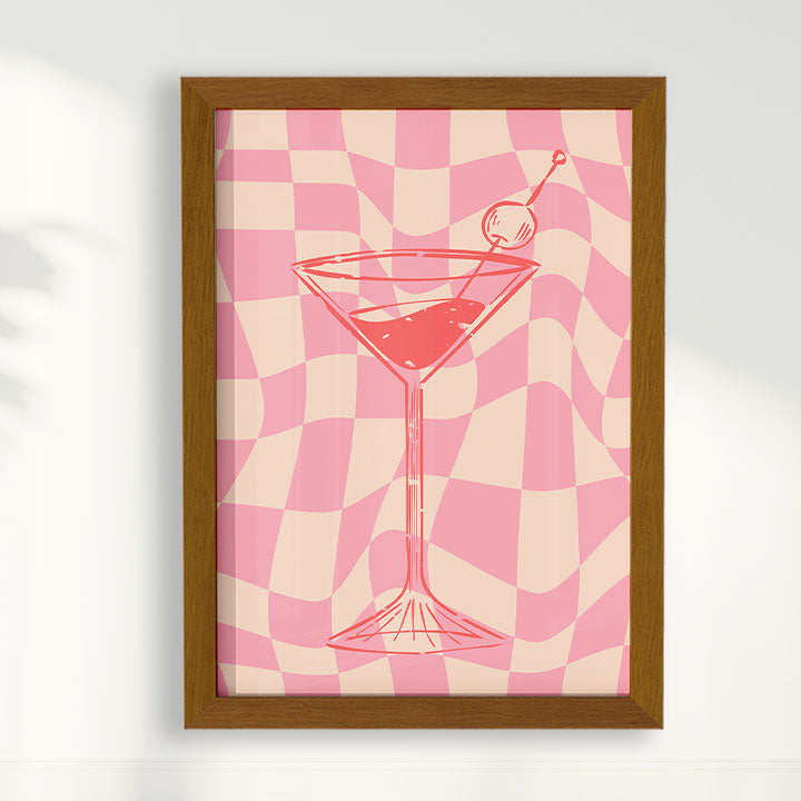 Quadro Dry Martini pink