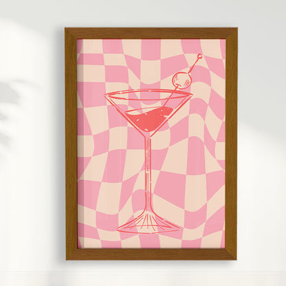 Quadro Dry Martini pink