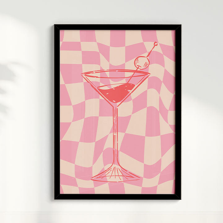 Quadro Dry Martini pink