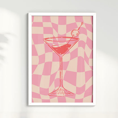 Quadro Dry Martini pink