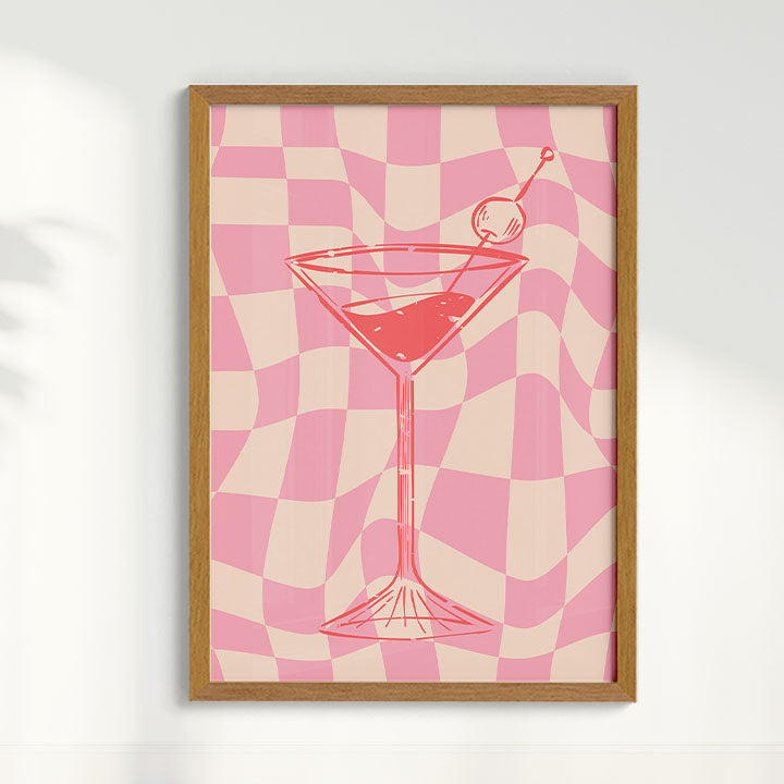 Quadro Dry Martini pink