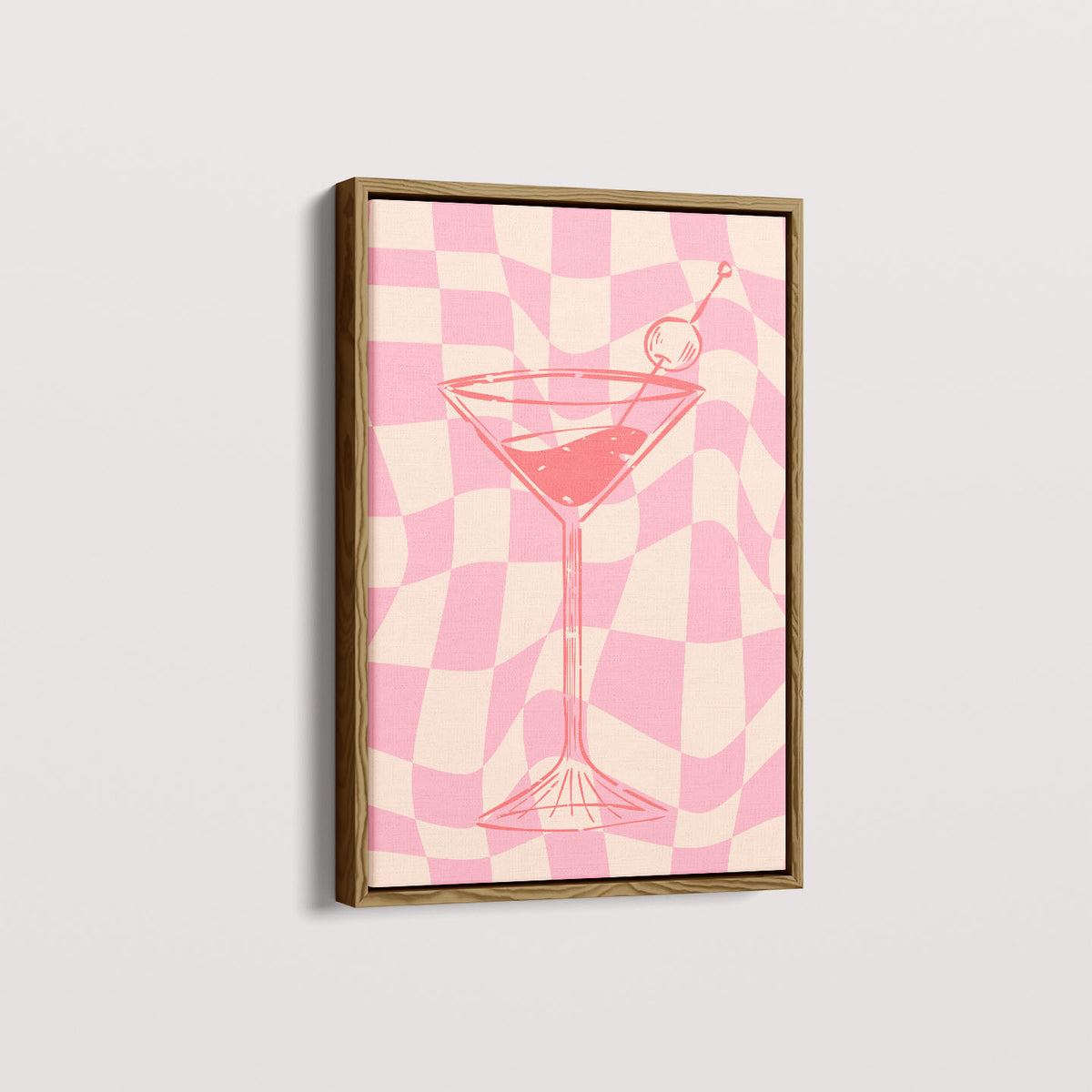 Quadro Dry Martini pink