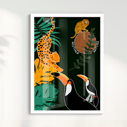 Quadro Fauna por Intui.Art