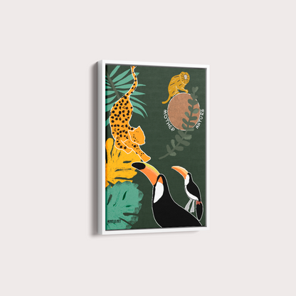 Quadro Fauna por Intui.Art