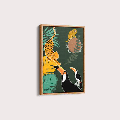 Quadro Fauna por Intui.Art