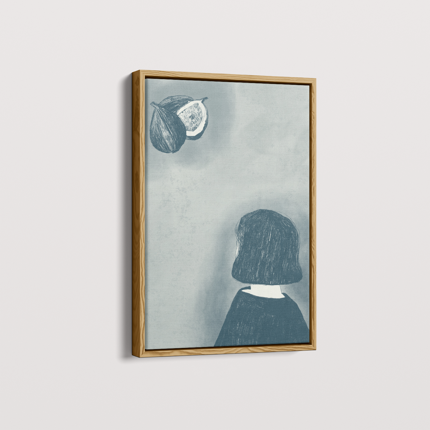 Quadro Figo por Bruna Miyuki