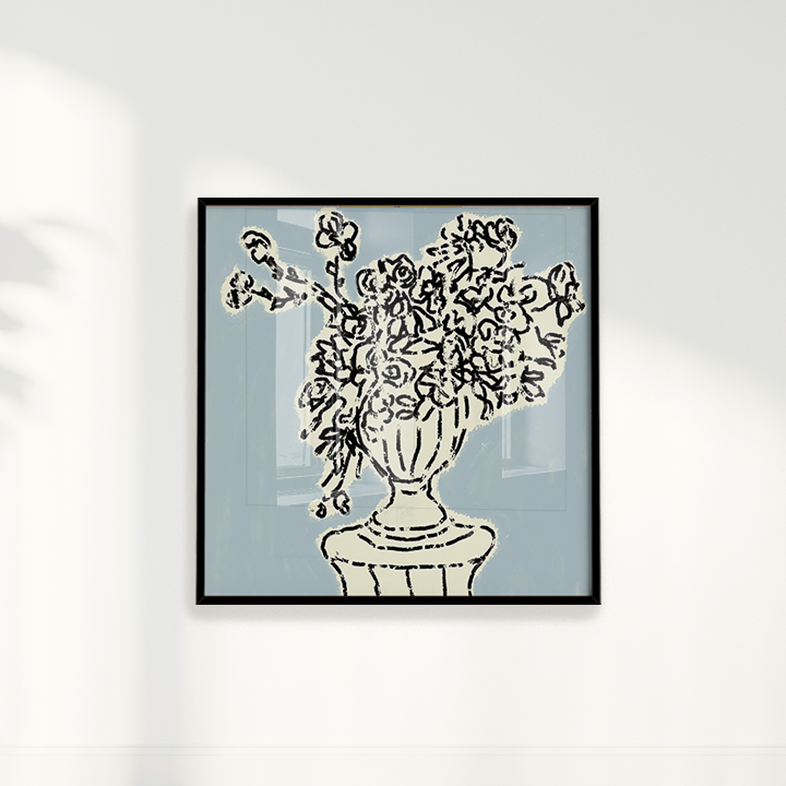 Quadro Flor I por Heloisa Camargo