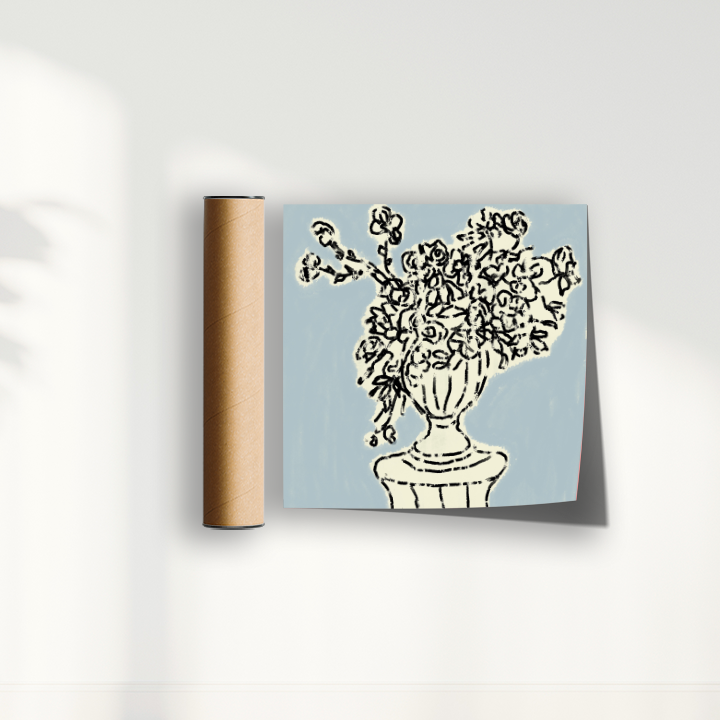 Quadro Flor I por Heloisa Camargo